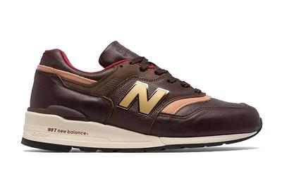 New Balance Made In Usa 997 Brown And Tan Right Side Shot