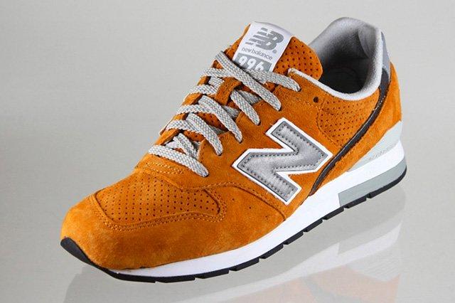 New balance 996 store orange suede