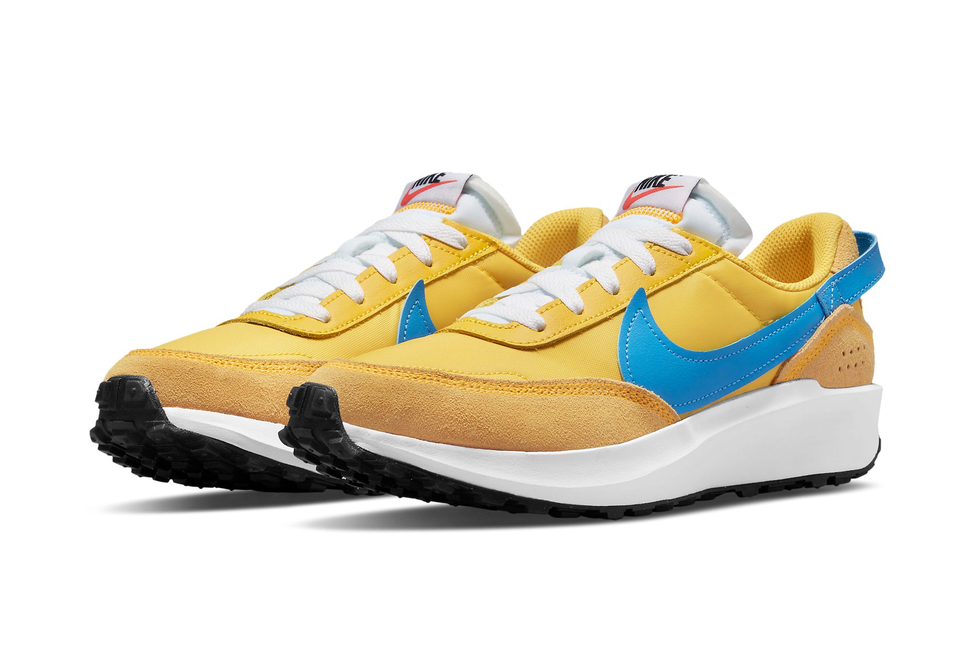 Nike Waffle Debut Yellow/Blue