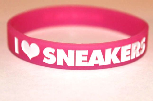 I Love Sneakers Bands Pink 1