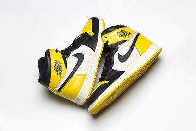 Air Jordan 1 Yellow Toe Ar1020 700 Release Date Pair2
