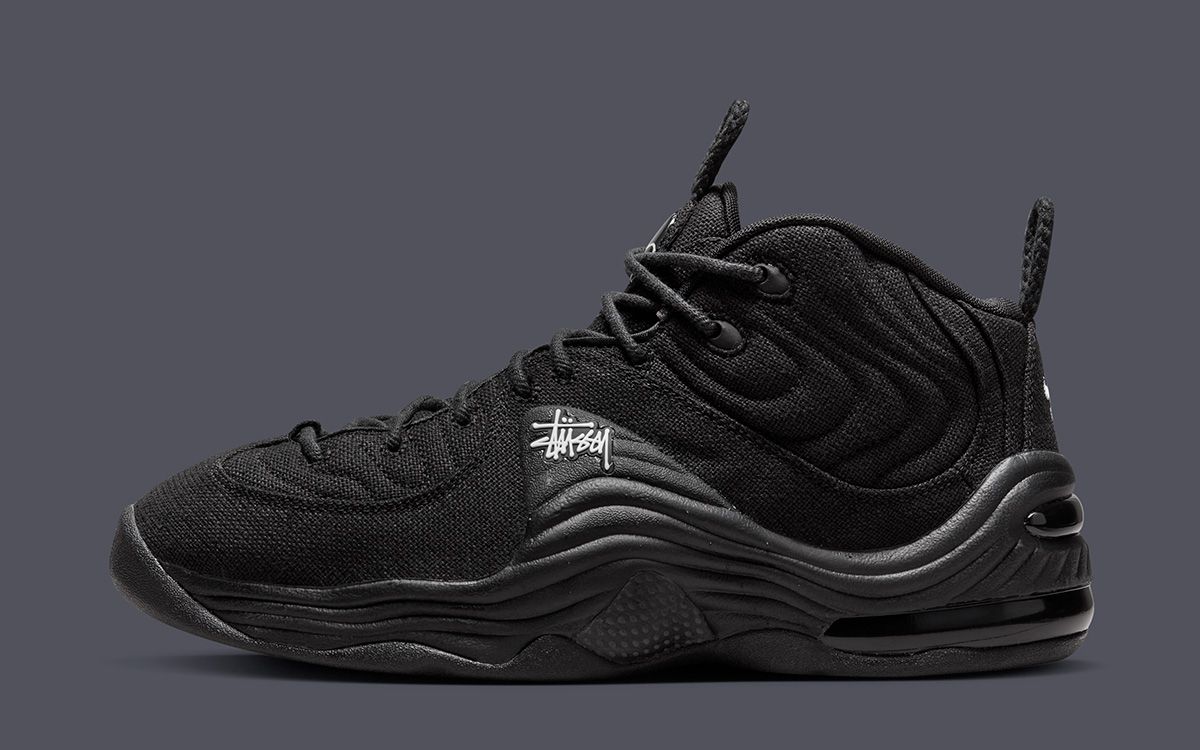Stussy × Nike Air Penny 2 Black Stussy X Air Penny 2 'Black' - Nike - DQ5674 001 - black