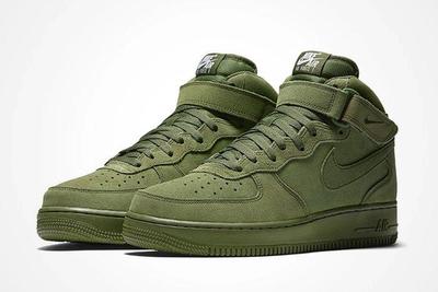 Nike Air Force 1 Mid Olive6
