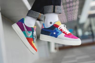 Bespoke Ind Easter What The Swoosh Air Force 1 On Foot4