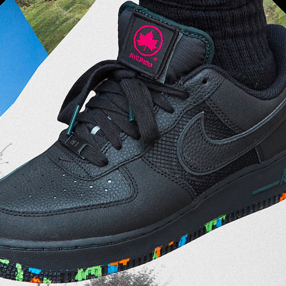 Conquistador derivación Sano Drop Details: Nike Air Force 1 'NYC Parks' - Sneaker Freaker