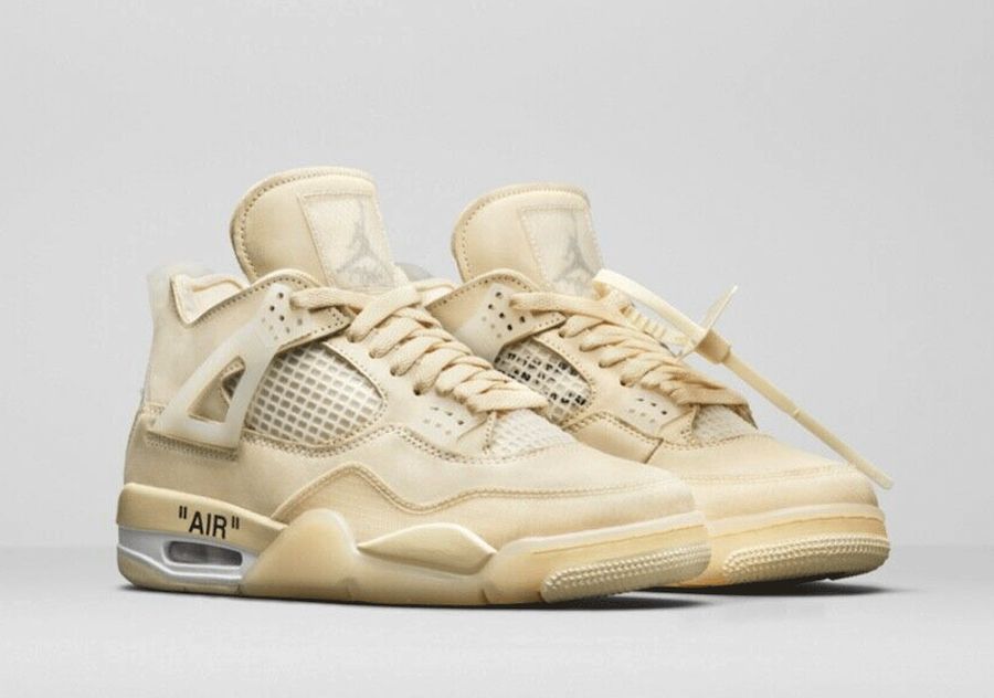 BLM Auction: Unreleased and Signed Off-White x Air Jordan 4s - Sneaker ...