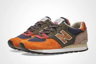 New Balance Made In England Surplus Pack Green Navy 575 Thumb