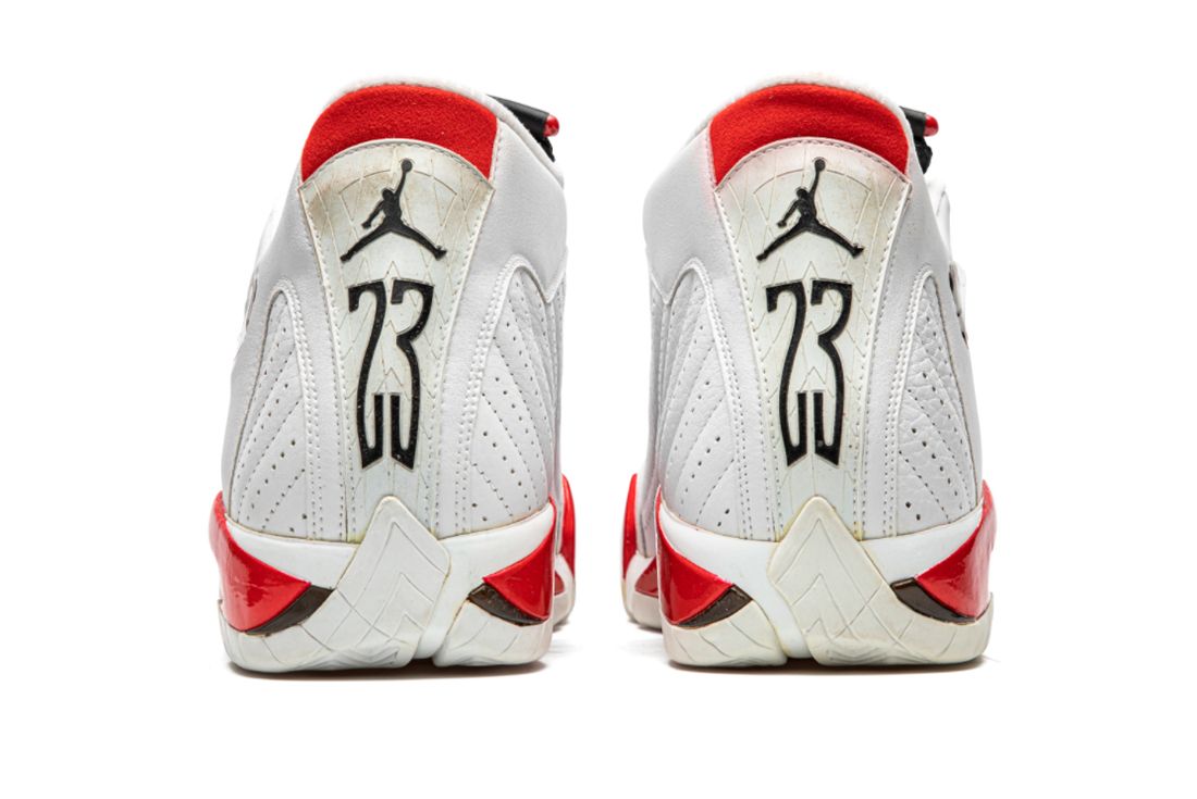 Air Jordan 14 ‘Chicago’ Practice-Worn Player Exclusive Heel