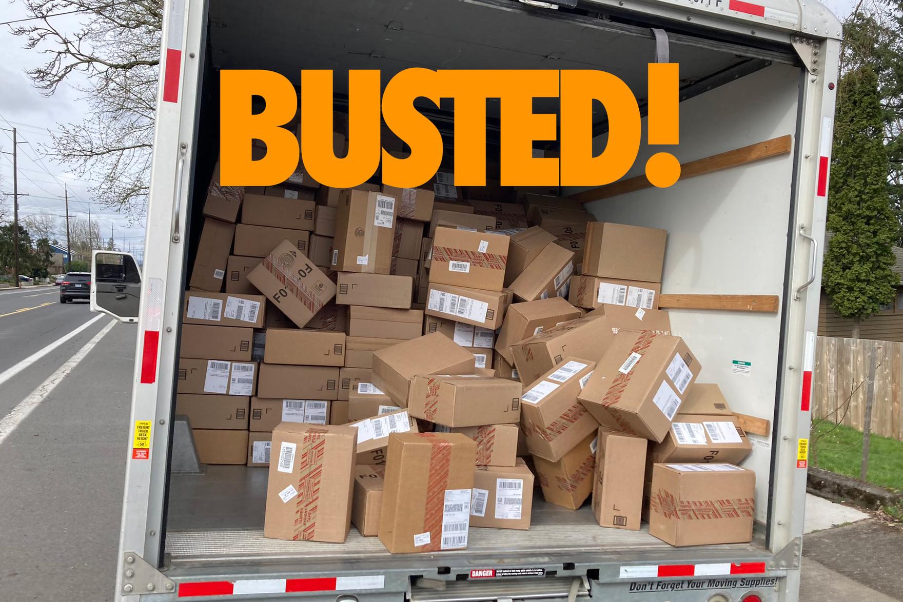 Stolen Yeezys Recovered from U-Haul