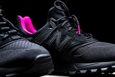 New Balance 997S Black Pink Toe Close Up
