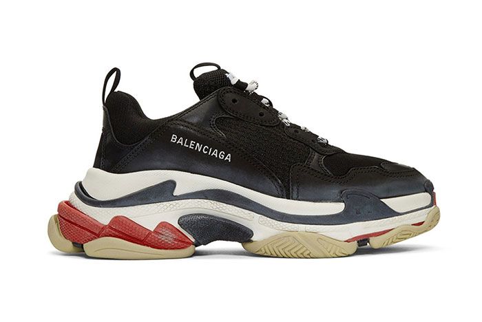 Balenciaga Triple S Sneaker Smudged Distressed Colorway 4 Side