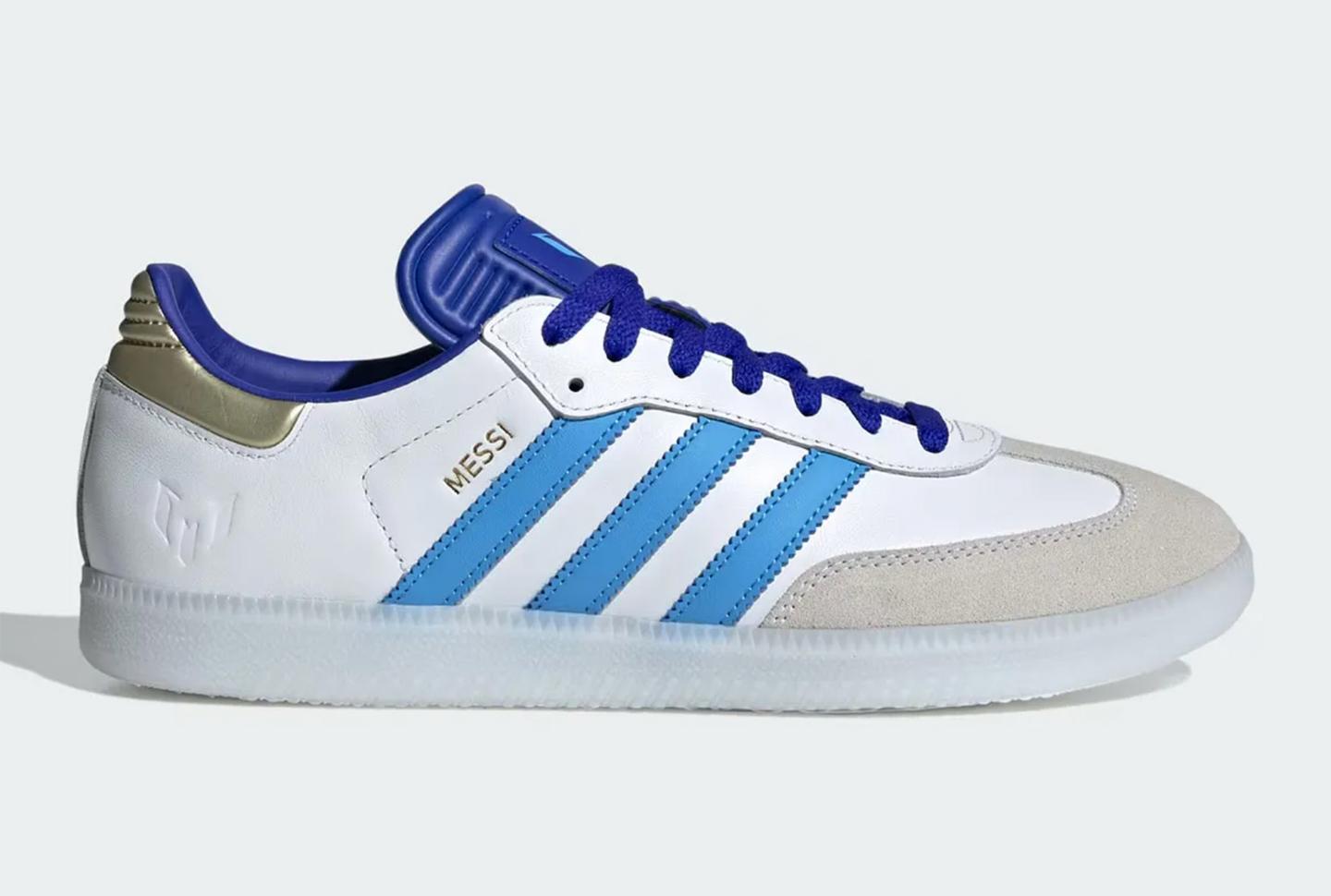 Messi x adidas Samba