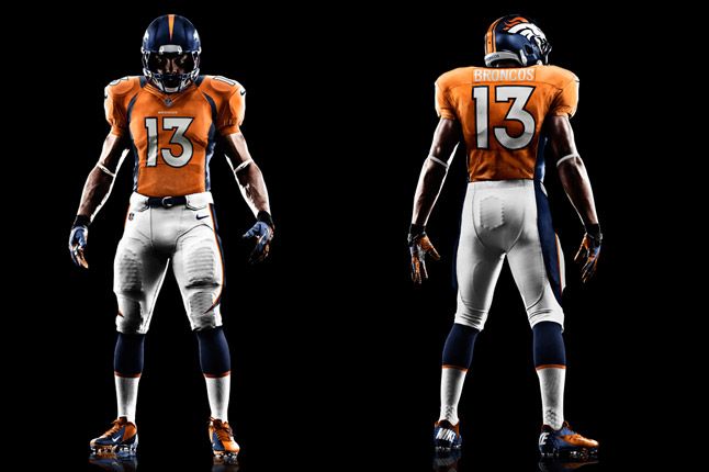 Denver Broncos Uniform 1