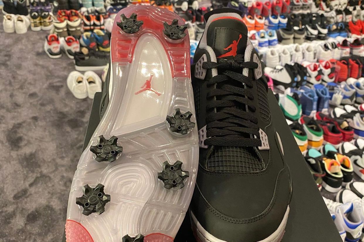 Air Jordan 4 Golf 'Bred'