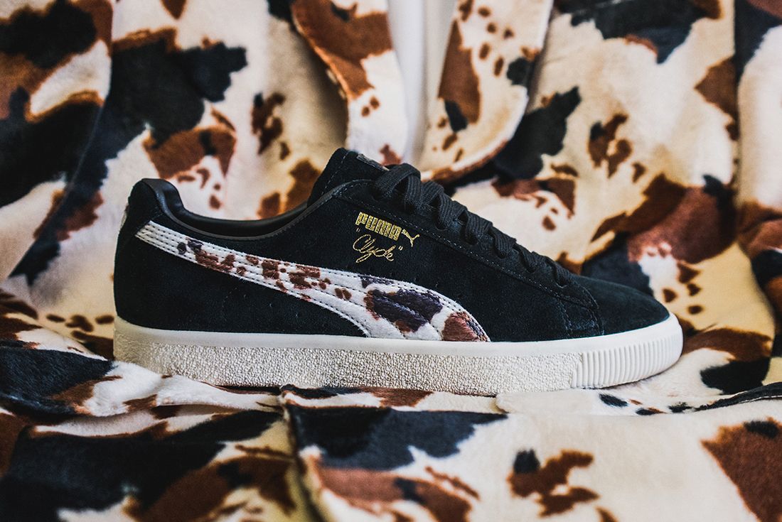 Packer X Puma Clyde Cow Suits Pack14