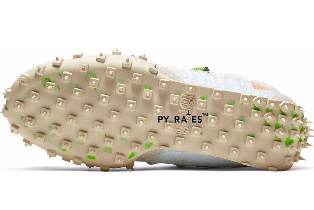 Off White Nike Waffle Racer White Black Electric Green Release Date 3
