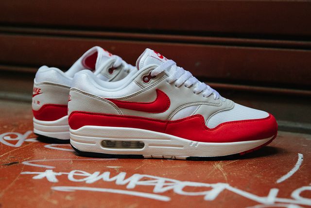 An On-Foot Look At Nike's Air Max 1 Anniversary Red Rerelease - Sneaker ...