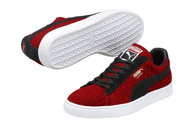 Puma Suede Animalier Collection Fall Winter 2013 Red 1