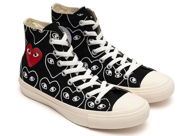 converse x comme des garcons play chuck 70