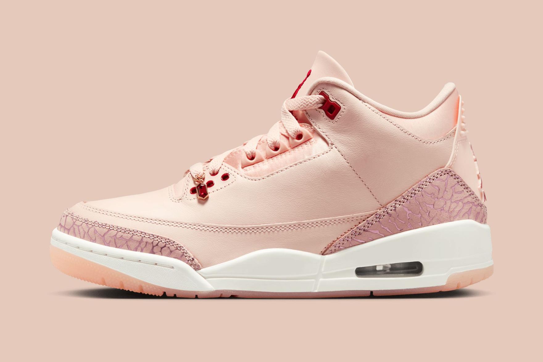 Jordan Release Pink Threes Jordans The Air Jordan Is Pinked-Out