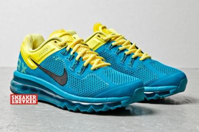 Nike Wmns Air Max Plus 2013 Tropical Teal Sonic Yellow 2 1
