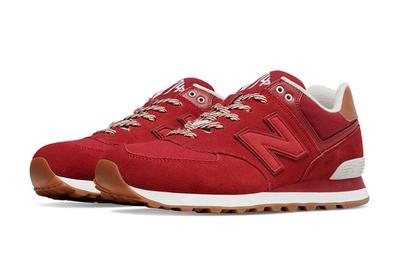 New Balance 574 Collegiate Pack Red 3
