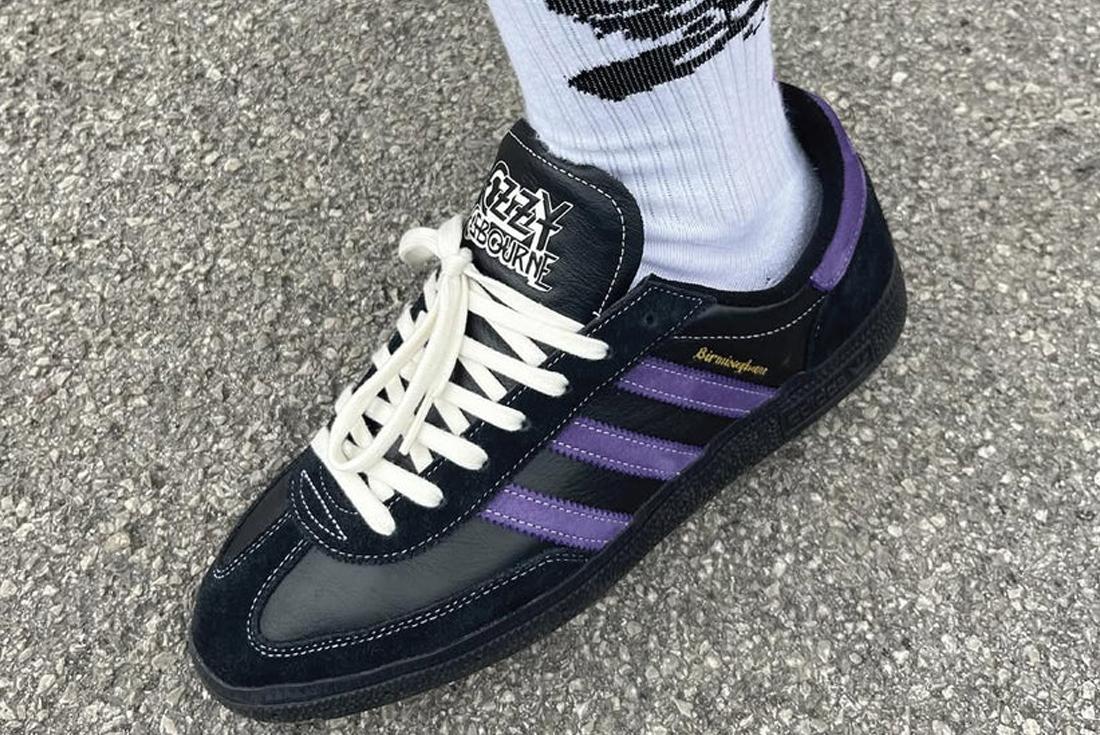 Adidas Birmingham Ozzy Osbourne on foot
