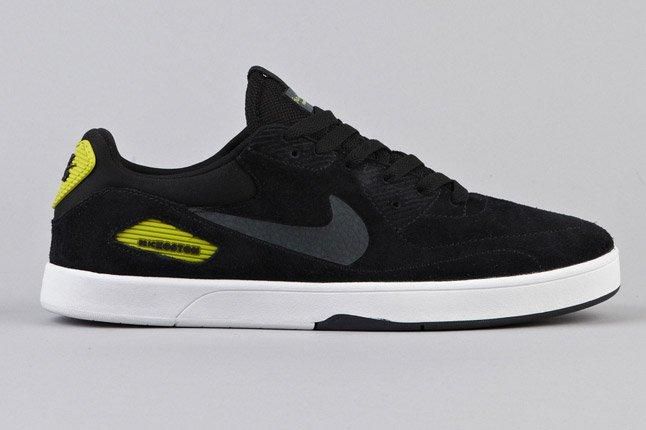 Nike Sb Koston Heritage Black Anthracite Atomic Green Side 1