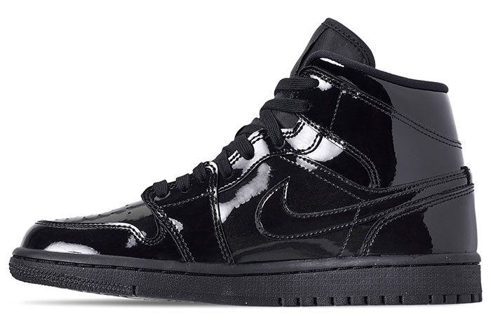 Patent Leather Gloss Jordan The Air Jordan Drops In Triple Black