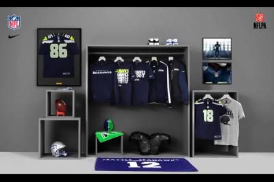 Nike Nfl Fanwear Seahawks 2012 1