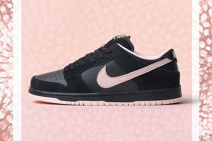 Nike Sb Dunk Low Pro Black Washed Coral Bq6817 003 Release Date Lateral