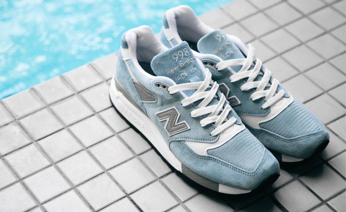 New Balance 998 Pool Blue