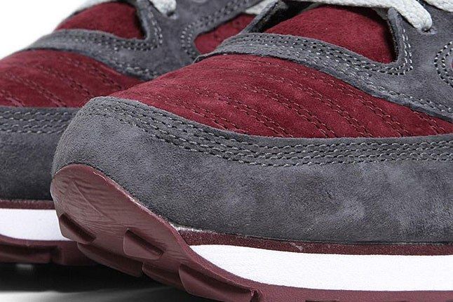 Saucony White Mountaineering Jazz Burgundy Toe 1