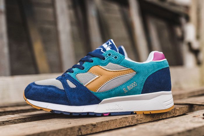 Patta X Diadora S8000 (Pagoda Blue) - Sneaker Freaker