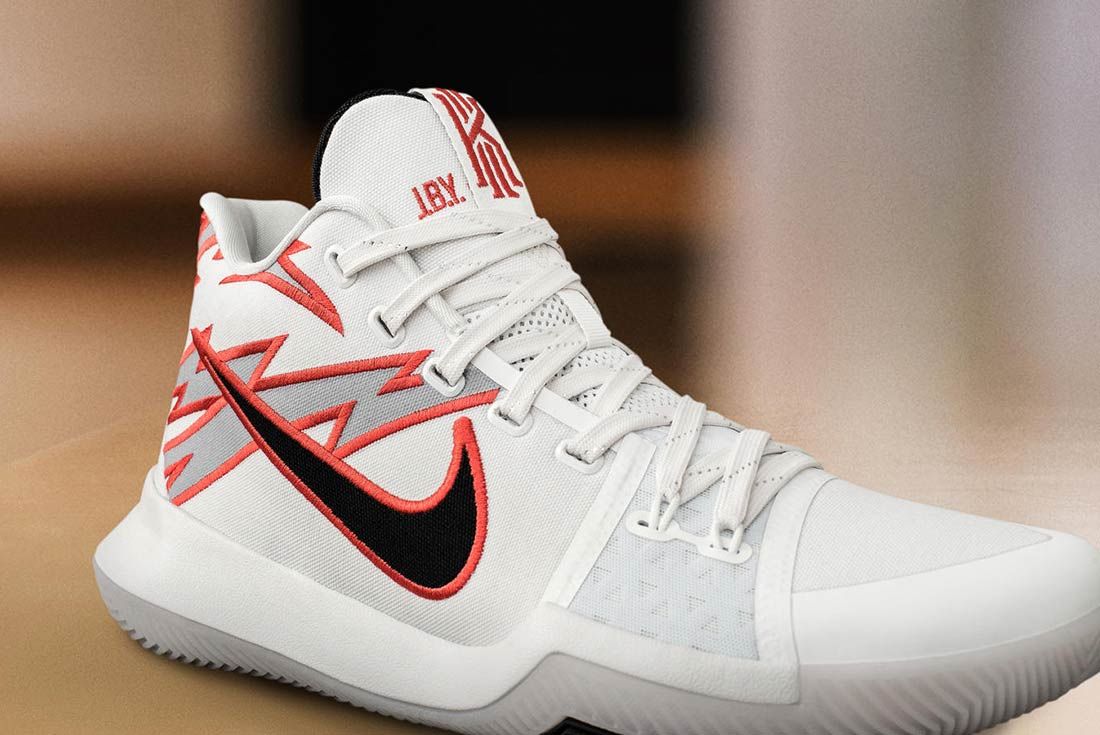 Nike kyrie 3 all white best sale