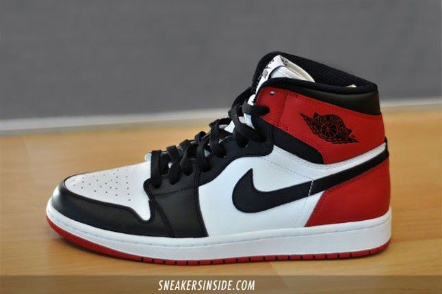 Air Jordan Black Tongue No Jumpman 1