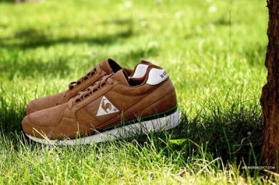 Le Coq Sportiff Eclat Suede Fox Sprtgrn Hero Grass 1