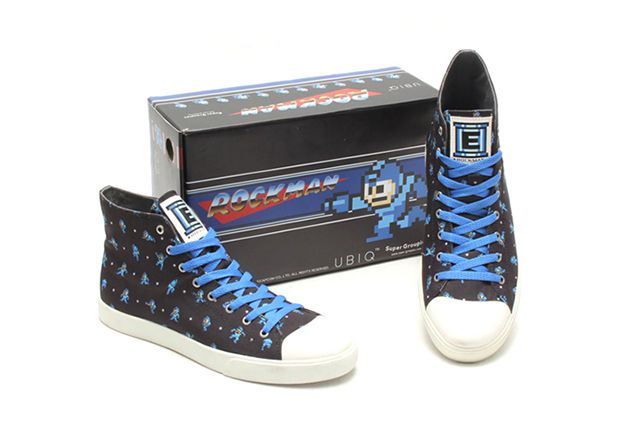 Mega Man X Ubiq 2015 High Top Sneakers 3