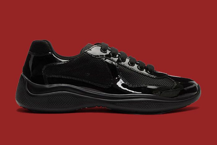 prada lightning bolt sneakers