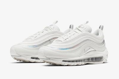 Nike Air Max 97 White Silver Iridescent Cj9706 100 Release Date Side7