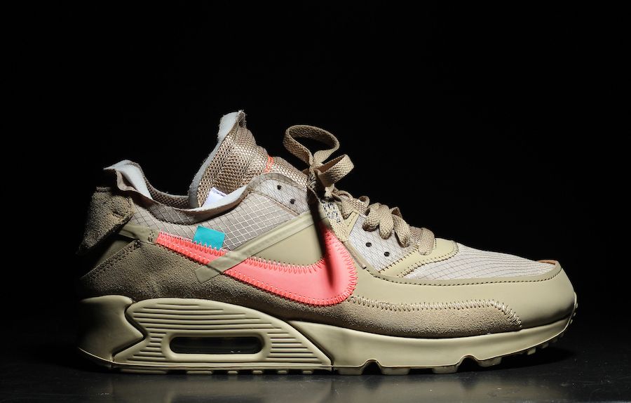 nike air max 90 off white desert ore 