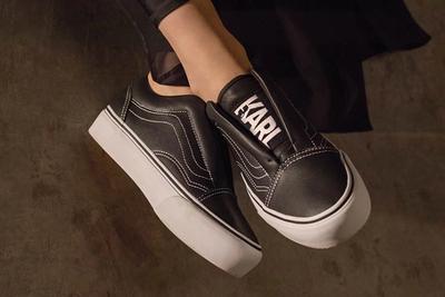 Karl Lagerfield X Vans Collection 9