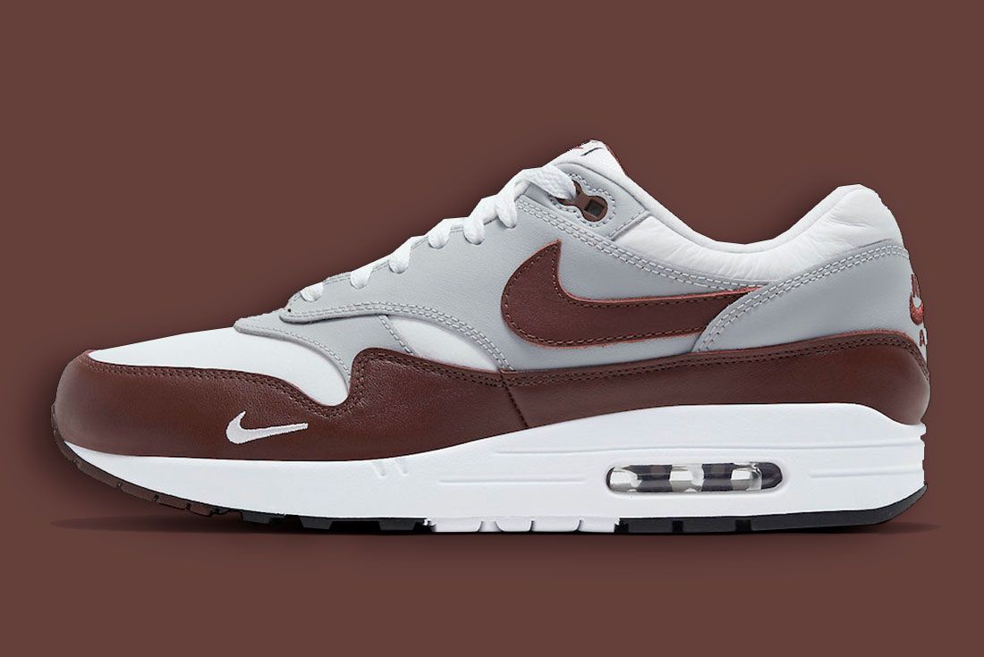 Nike Prep an Air Max 1 Leather with a Mini Swoosh