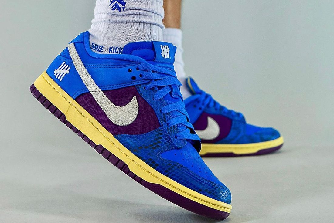 On-Foot: UNDEFEATED x Nike Dunk Low Royal/Purple From the 'Dunk vs