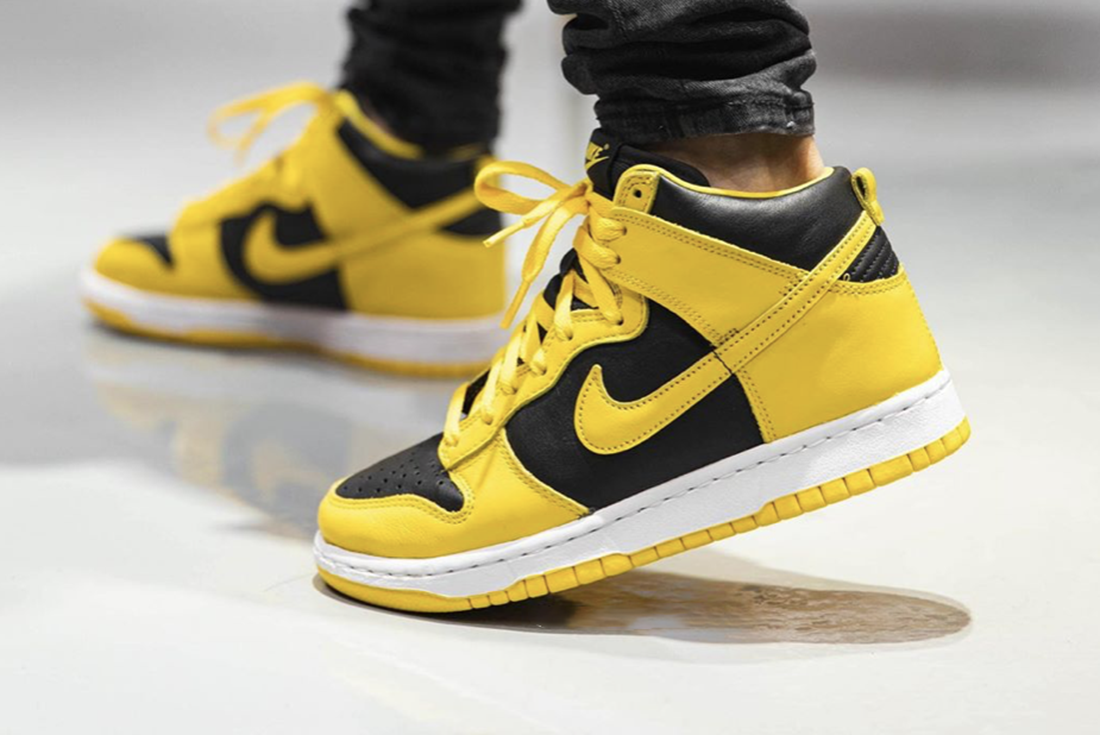 On-Foot Look: Nike Dunk High 'Varsity Maize' - Sneaker Freaker