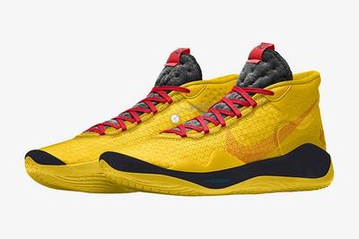 Nike Kd 12 Nike By You Yellow Left