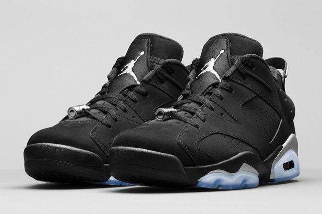 Air Jordan 6 Low (Chrome) - Releases