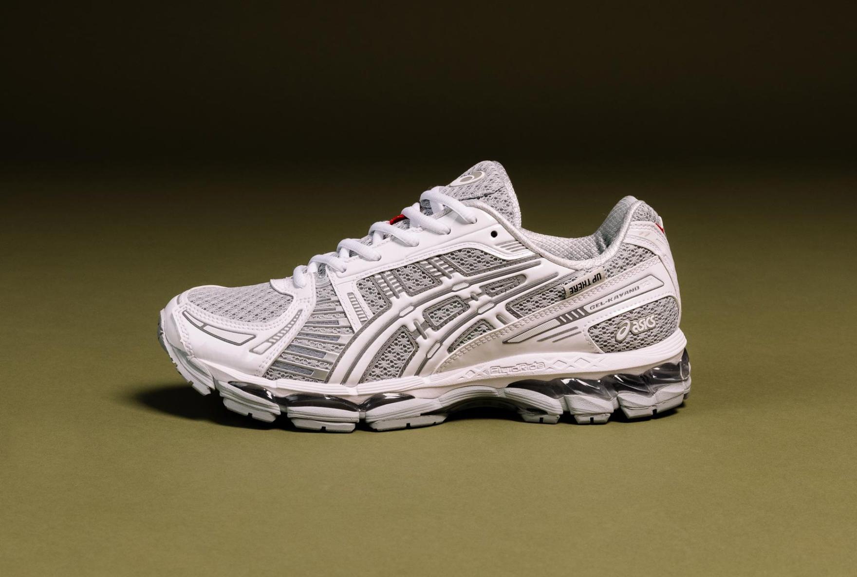 UP THERE x ASICS GEL-Kayano 12.1 white sneaker