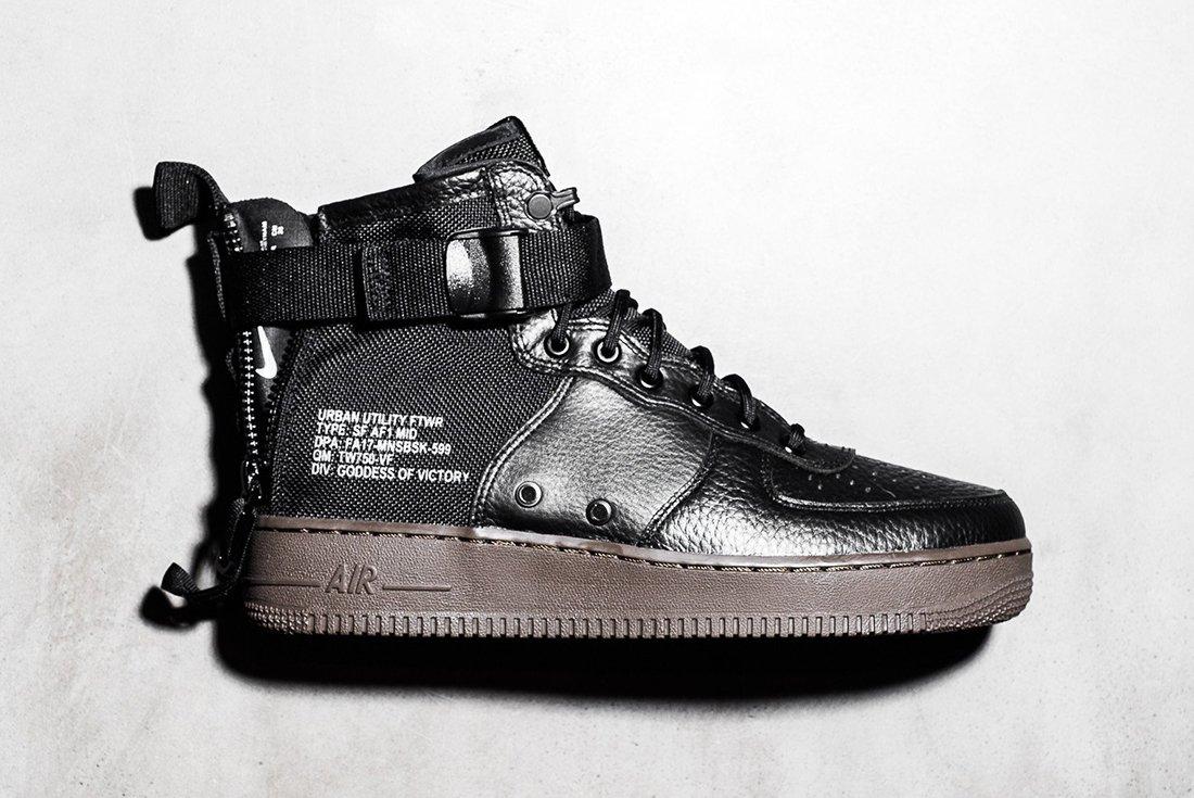 Nike's SF AF-1 Mid In Dark Hazel Drops Soon - Sneaker Freaker