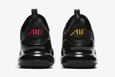 Nike Air Max 270 Black Multicolour Heels